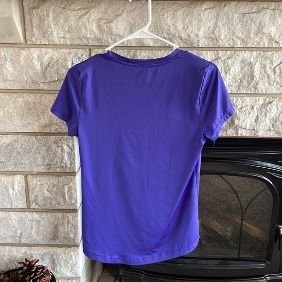 FILA Sport dry fit t shirt size XS purple - Picture 5 of 5